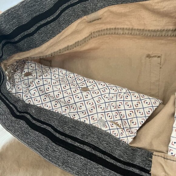 Members Mark Mason 5 Pocket Pants Mens 32x32 Khaki Straight Fit Chino - Picture 7 of 7